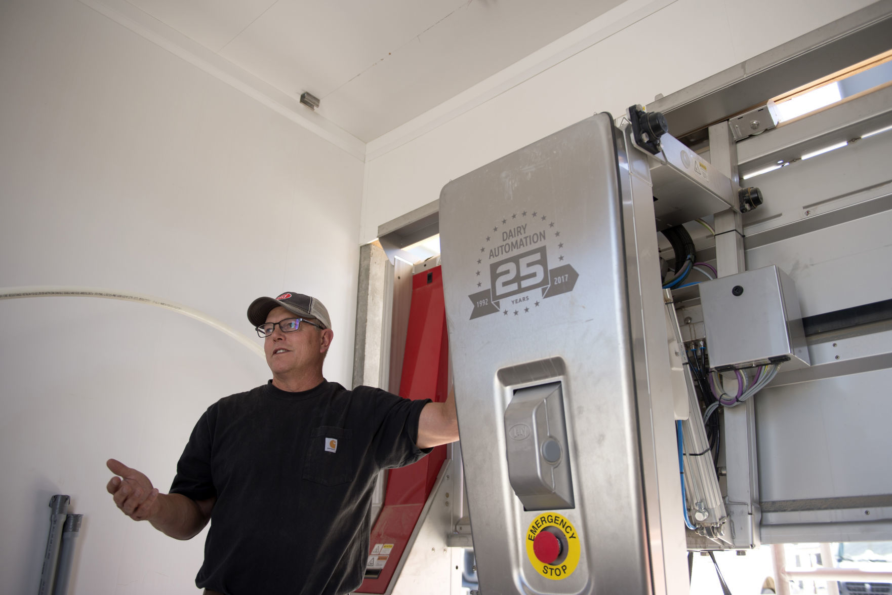 Robot dairy farming is here